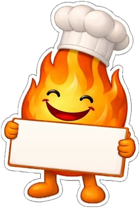 La llamita de Fuego & Sabor